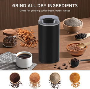 New Home Office Use Spices Espresso <b>Coffee</b> Bean Approved 110-230V 150W <b>Small</b> Automatic Electric <b>Coffee</b> Grinder - Product Image 2