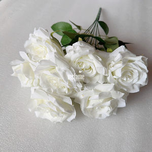 Di alta qualità all'ingrosso decorazione di nozze alla rinfusa Rose artificiali Bouquet rosa fiore - Product Image 6