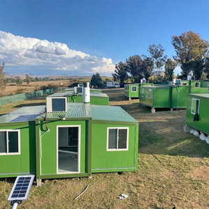 <span class=keywords><strong>Casa</strong></span> Container Prefabbricata Espandibile 10ft 20ft, Villa Moderna Modulare Smontabile a Basso Costo con 2-3 Camere da Letto per Abitazione - Product Image 2