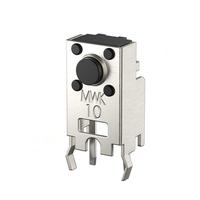 Boutons tactiles PPA à actionnement latéral, interrupteur à support horizontal, bouton-poussoir taille 6x6, 250V, montage SMD/THT