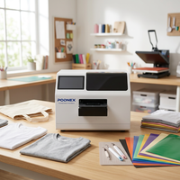 Imprimante numérique jet d'encre UV CMYK automatique tout-en-un PodNEX A3 DX7 nouvelle génération, 2400 DPI, pour coques de téléphone/AirPods en plastique, Android