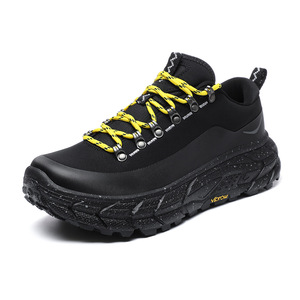 Zapatillas de Montaña Impermeables Color Naranja con Puntera Protectora y Cordones, Estilo Casual para Senderismo Alpino y Escenas Montañosas - Product Image 2