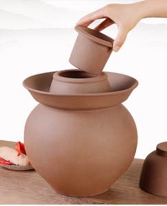 Tarro de Porcelana Tradicional <span class=keywords><strong>Chino</strong></span> para Encurtidos, Color Sólido, Recipiente de Fermentación Engrosado para Uso en Restaurantes y Hoteles - Product Image 3
