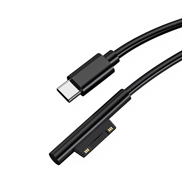 Type-C to Microsoft Surface Pro Book Lap Tablet PC Power Cable PD Fast Charge 65W