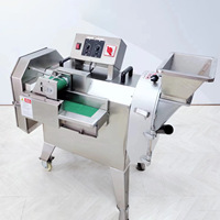 Machine à couper les légumes industrielle de haute qualité / Machine à couper électrique les concombres, les carottes et les pommes de terre
