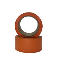 Ruban de protection en PVC orange simple face de qualité supérieure, sensible à la pression, super adhésif, résistant à la chaleur, en caoutchouc, sans résidu, pour masquage