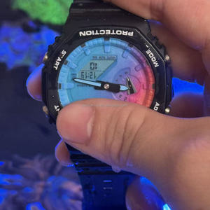 Montres de sport série <span class=keywords><strong>G</strong></span>, montres résistantes aux chocs, <span class=keywords><strong>bracelet</strong></span> <span class=keywords><strong>transparent</strong></span> pour Ga2100 Ga5600 Gm2100 Ga110, bracelets étanches, montre intelligente pour hommes - Product Image 1
