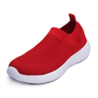 Nouveau modèle – Sacs à main grande taille 43 pas chers pour femmes – Baskets en tricot à enfiler pour femmes – Chaussures de sport à bas prix