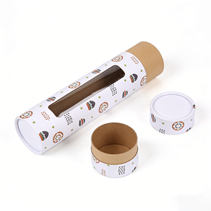 Kraft Paper Tube Custom Sealed Bio-degradable Gift <b>Packaging</b> Candle Fragrant Tube <b>Small</b> Long Aromatherapy Customizable Size - Product Image 4