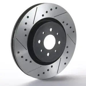 Wholesale Rotor Brake Disc Car Drilled Slotted Front Disc Brake Rotor New For Toyota Brake Pad Disc Rotor Rear FAW Model