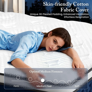<b>Foldable</b> Cooling Foam <b>Mattress</b> Twin Bed Luxury Silk Fabric 30cm Thick Medium Firmness Sleep Solution Low Freight Cost Easy Daily - Product Image 6