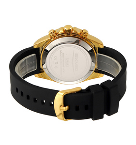 SKMEI 2505 bracelet en acier inoxydable montres pour hommes multi-fonctionnel Date luxe étanche montre de sport pour hommes Reloj montre numérique - Product Image 5