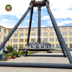 Manège à bascule <span class=keywords><strong>Luna</strong></span> <span class=keywords><strong>Park</strong></span>, <span class=keywords><strong>jeu</strong></span> de frisbee à marteau, moteur électrique, grand balançoire extérieure, manège à pendule - Product Image 5