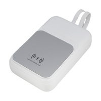 Powerbank-Fabrik Kabellose Magnetische Powerbank 5000mAh 10000mAh Eingebautes 2-in-1-Kabel Schnellladung Powerbank