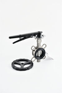 ביצועים גבוהים נירוסטה nbr epdm wafer סוג ידני שסתום פרפר כפול אקסצנטרי wcb oem flange קצוות מים - Product Image 6