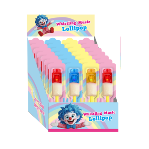 Piruletas Musicales con Sabor a Frutas de 10g al por Mayor, Piruletas con Silbato, Dulces Musicales para Niños, Venta Caliente - Product Image 3