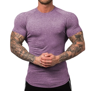 Camiseta de compresión personalizada para hombre y mujer, ropa deportiva para gimnasio - Product Image 1