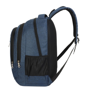 Large Capacity Laptop <b>Backpack</b> For Men Travel College <b>Student</b> Style With Lock And Letter Pattern 20-35L Shoulder Straps - Product Image 2