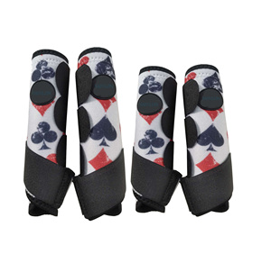 Scarponi per cavalli sportivi da <span class=keywords><strong>equitazione</strong></span> professionale 4 Pack - Product Image 1