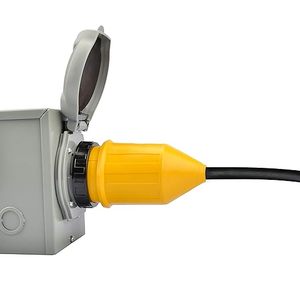 SS2-50 औद्योगिक ग्रेड 50 एम्प 125/250 वोल्ट लॉकिंग नेमा SS2-50 रिसेप्कल एब्स जलरोधी बिजली प्लग हम - Product Image 5