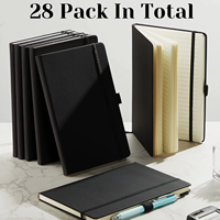 Carnet de notes A5 personnalisé à couverture rigide, papier épais 100 g/m², 80 feuilles, avec élastique et porte-stylo, logo personnalisé, vente en gros pour bureau et école