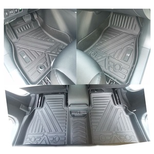 Juego de 4 Alfombrillas de Coche 3D TPE de Lujo para Todas las Estaciones, Color Negro, para <span class=keywords><strong>Chevrolet</strong></span> Cruze 2017-2018 - Product Image 1