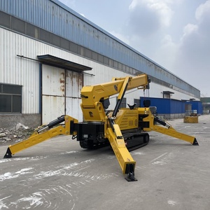 Mobile Spider <b>Crane</b> Fly Jib 5 Ton 8 <b>Remote</b> <b>Control</b> Crawler <b>Cranes</b> <b>with</b> Man Basket - Product Image 2