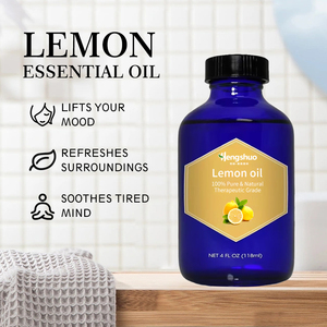 Aceite de Limón Fresco Botánico Puro y Perfumado 100% <span class=keywords><strong>Natural</strong></span>, en Botella a Granel de 250 ml, de Primera Calidad y Sostenible - Product Image 2