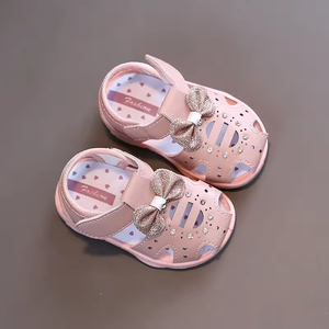 Sandalias para Niñas 2025, Sandalias de Verano para Bebés, Zapatos con Lazo Bonitos, Zapatos de Princesa para Niñas Pequeñas, Sandalias para Caminar - Product Image 3