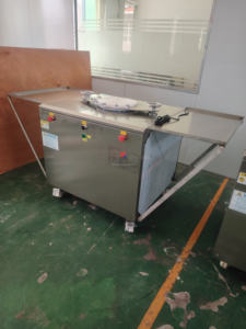 Coupe-gâteau rond pour <span class=keywords><strong>boulangerie</strong></span>, coupe-brownie au fromage, diviseur de gâteau triangulaire, trancheuse à pain, machine à découper les gâteaux automatique - Product Image 6