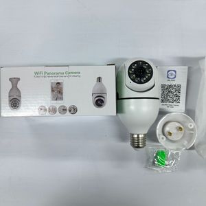 Caméra <span class=keywords><strong>espion</strong></span> Wi-Fi couleur jour/nuit intégrée à une ampoule, mini caméra sans fil avec suivi automatique et éclairage amélioré - Product Image 6
