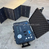 25L 35L 60L/H purificateur d'eau solaire RO système d'eau à haut 98% taux de dessalement filtre à eau portable en plein air boisson d'urgence