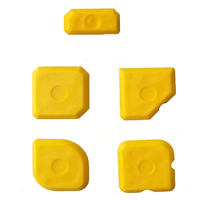 Kit d'outils de calfeutrage en silicone pour cuisine, racloir et lisseur de mastic silicone, outils de profilage de joints pour cuisine, salle de bain et fenêtres
