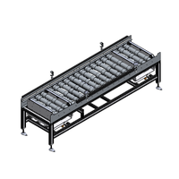 Nouveau Convoyeur à Rouleaux en Acier Inoxydable GUAN RUEI SS41/SUS304 + Module de Transfert (Monocouche) / Logistique Intelligente Multi-Postes