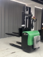 Chariot élévateur à palettes électrique, transpalette autoportant 1t, transpalette électrique 1,5 tonne, transpalette 2 tonnes