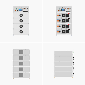 Batterie solaire au lithium-ion haute efficacité KEVOLT HV Rack 65-245 kWh pour système de stockage d'énergie solaire - Product Image 3