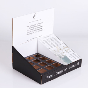 Hot Sale Supermarket Retail <strong>Customized</strong> Eco-Friendly Foldable Portable Cardboard <strong>Display</strong> <strong>Box</strong> for Garment Stands Modern Design - Product Image 3