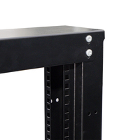 Réseau mobile 6u 8u 15u 18u 27u 48u Profondeur réglable Armoire réseau à 4 poteaux Étagère de serveur à cadre ouvert 400 mm