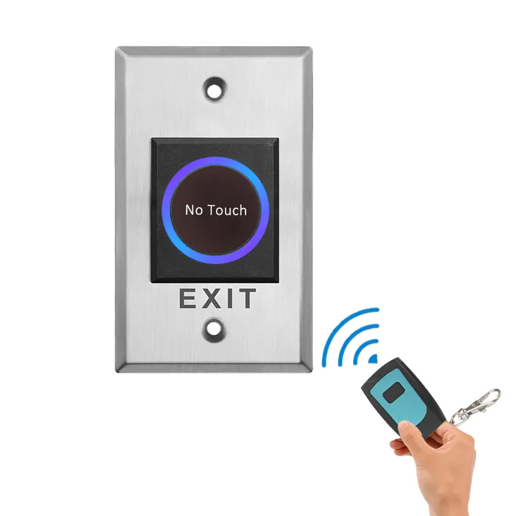 Exit Pulsador De Puerta Geen Touch Noodstop Lift Push Knoppen Smart Home Led Schakelaar