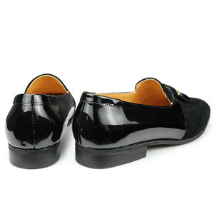 Customized Wholesale Cowhide Leather <strong>Velvet</strong> <strong>Loafers</strong> Office Leather Men's Shoes Comfortable Breathable Man Leather Shoe - Product Image 5