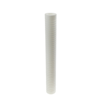 Personnalisé 1/5/10 micron 10 "20" 30 "40 pouces PP filtre à cartouche soufflée par fusion de sédiments haut débit PP cartouche filtrante à eau