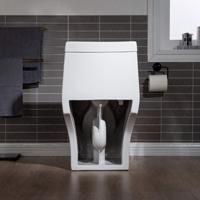 Nouveau produit fabriqué en Chine, toilette monobloc à chasse siphonique, grande taille, à prix de gros, application pour salle de bain