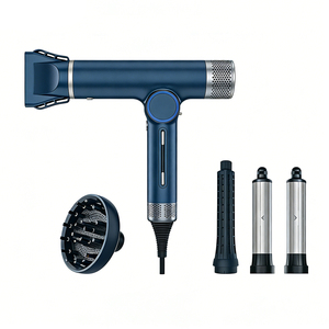 Secador de Pelo de Alta Velocidad BLDC de 110000 RPM, 1800 W, Iónico, Juego de Estilizador Multifunción 5 en 1, Secador Profesional de Iones Negativos para Salón, Estilizado Completo - Product Image 1