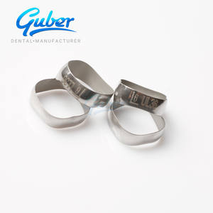 แถบกราม1st สแตนเลสสำหรับจัดฟันอุปกรณ์ทางทันตกรรมที่ยึดติดกับรอยวัสดุสิ้นเปลืองทางการแพทย์ - Product Image 2