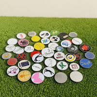 Marqueur de balle de golf en métal personnalisé, logo personnalisé, accessoire de marquage de balle de golf, marqueur en métal pour parcours de golf, club