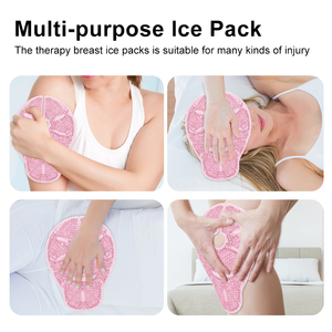 BingFan Гидрогелевая охлаждающая Подушка и пакет для грудного льда снимает боль и отек для кормящих мам с помощью многоразовой холодной/горячей терапии - Product Image 3