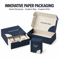 Emballage personnalisé innovant en gros, emballage en papier imprimé sur mesure, emballage et impression pour les petites entreprises