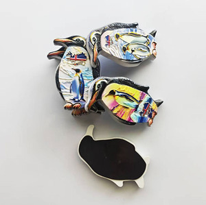 Aimant <span class=keywords><strong>de</strong></span> réfrigérateur en résine 3D en forme <span class=keywords><strong>de</strong></span> pingouin <span class=keywords><strong>de</strong></span> dessin animé personnalisé, décoration créative <span class=keywords><strong>pour</strong></span> la maison et la <span class=keywords><strong>cuisine</strong></span>, <span class=keywords><strong>cadeau</strong></span> souvenir, logo personnalisable - Product Image 2