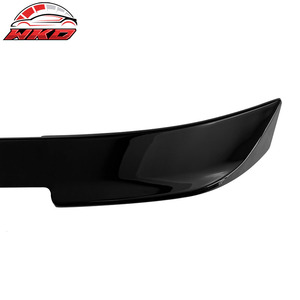 Convient pour Ford Mustang Coupé 2015-2023, style IKON2, becquet de toit noir brillant - Product Image 3