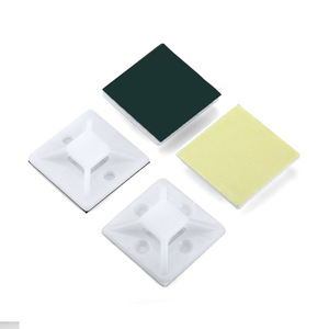20*20mm Chinamanufacture Cheap Newlec Supports d'attache de câble adhésifs comprenant des coussinets collants - Product Image 3
